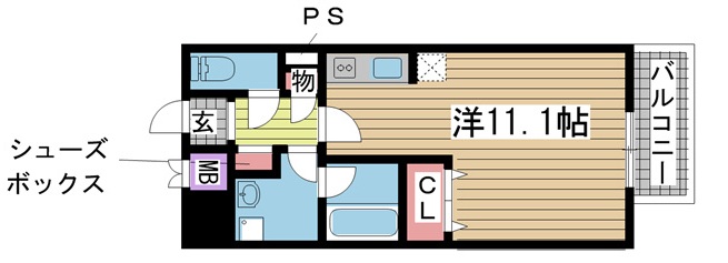 エスタンシア元町 203|神戸市中央区元町通(JR東海道本線(近畿)元町駅)のマンション間取 エスタンシア元町 203|神戸市中央区元町通(JR東海道本線(近畿)元町駅)のマンション間取