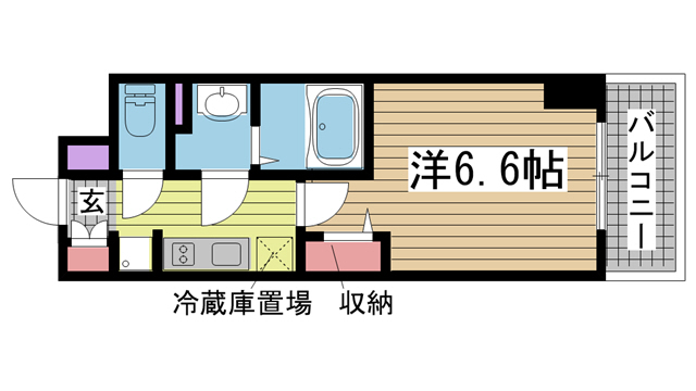 プレサンスTHE神戸 703|神戸市兵庫区西出町(JR東海道本線(近畿)神戸駅)のマンション間取 プレサンスTHE神戸 703|神戸市兵庫区西出町(JR東海道本線(近畿)神戸駅)のマンション間取