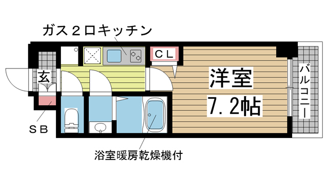 レジデンス神戸大倉山グルーブ 304|神戸市兵庫区荒田町(JR東海道本線(近畿)神戸駅)のマンション間取 レジデンス神戸大倉山グルーブ 304|神戸市兵庫区荒田町(JR東海道本線(近畿)神戸駅)のマンション間取