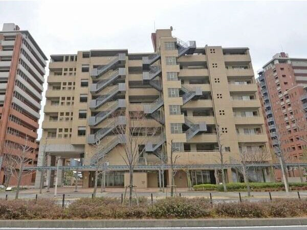 神戸市中央区脇浜海岸通の賃貸物件外観写真