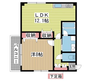 アンリーヴ北野 401|神戸市中央区山本通(JR東海道本線(近畿)三ノ宮駅)のマンション間取 アンリーヴ北野 401|神戸市中央区山本通(JR東海道本線(近畿)三ノ宮駅)のマンション間取