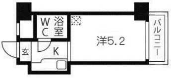 神戸市中央区元町通の賃貸物件間取画像