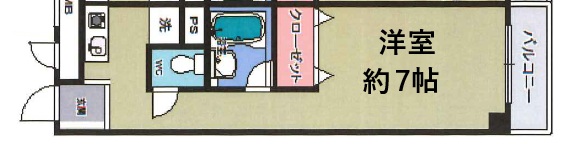 レジデンス御影 304|神戸市東灘区御影本町(阪神本線御影駅)のマンション間取 レジデンス御影 304|神戸市東灘区御影本町(阪神本線御影駅)のマンション間取