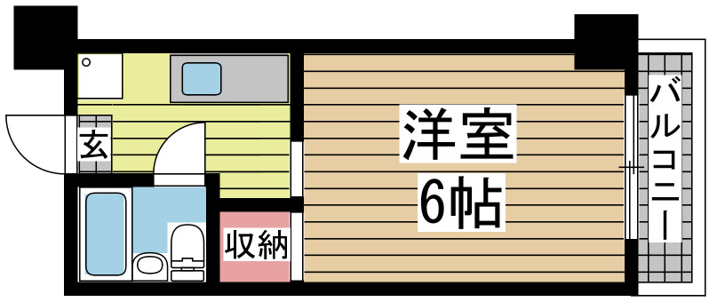 山手ダイヤハイツB棟 715|神戸市中央区下山手通(JR東海道本線(近畿)元町駅)のマンション間取 山手ダイヤハイツB棟 715|神戸市中央区下山手通(JR東海道本線(近畿)元町駅)のマンション間取