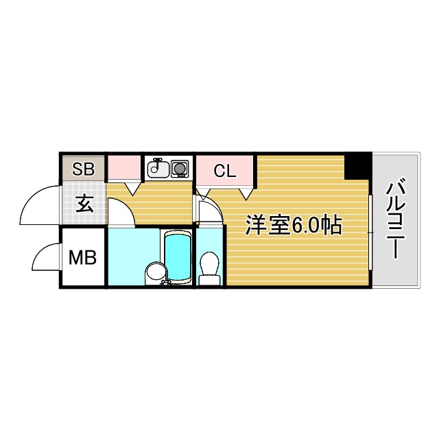 ステーションプラザ神戸西 310|神戸市長田区神楽町(JR山陽本線新長田駅)のマンション間取 ステーションプラザ神戸西 310|神戸市長田区神楽町(JR山陽本線新長田駅)のマンション間取