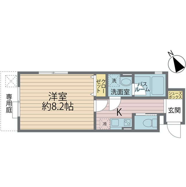 ワコーレヴィアーノ須磨関守2丁目 101|神戸市須磨区関守町(山陽電鉄線山陽須磨駅)のアパート間取 ワコーレヴィアーノ須磨関守2丁目 101|神戸市須磨区関守町(山陽電鉄線山陽須磨駅)のアパート間取