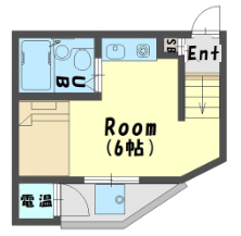 Dcourt六甲 312|神戸市灘区寺口町(阪急神戸線六甲駅)のマンション間取 Dcourt六甲 312|神戸市灘区寺口町(阪急神戸線六甲駅)のマンション間取
