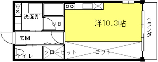 アネシスコート門口 702|神戸市兵庫区門口町(JR山陽本線兵庫駅)のマンション間取 アネシスコート門口 702|神戸市兵庫区門口町(JR山陽本線兵庫駅)のマンション間取