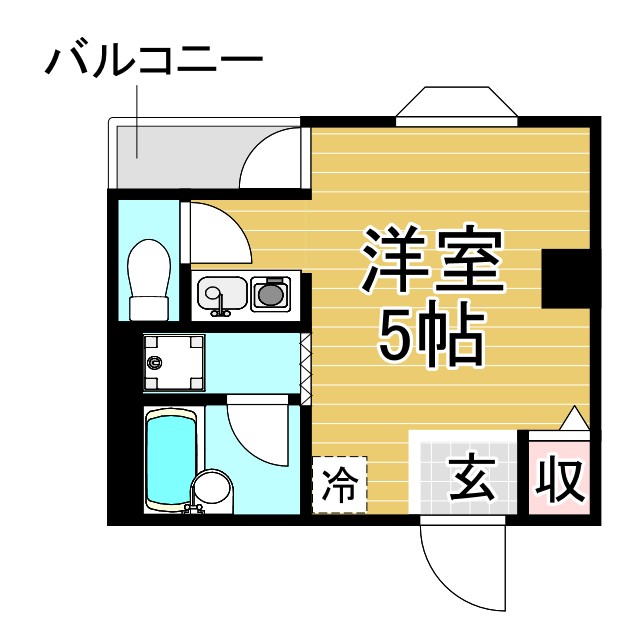 桜ハイツ 201|神戸市兵庫区福原町(神戸市営地下鉄線湊川公園駅)のマンション間取 桜ハイツ 201|神戸市兵庫区福原町(神戸市営地下鉄線湊川公園駅)のマンション間取