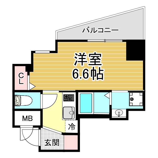 グルーブ神戸元町アリア 202|神戸市中央区下山手通(JR東海道本線(近畿)神戸駅)のマンション間取 グルーブ神戸元町アリア 202|神戸市中央区下山手通(JR東海道本線(近畿)神戸駅)のマンション間取