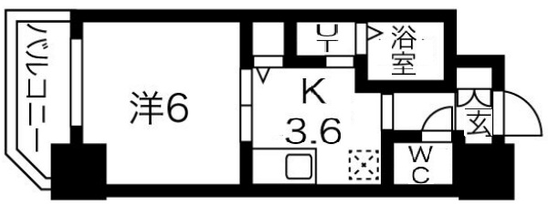 神戸市兵庫区湊町の賃貸物件間取画像