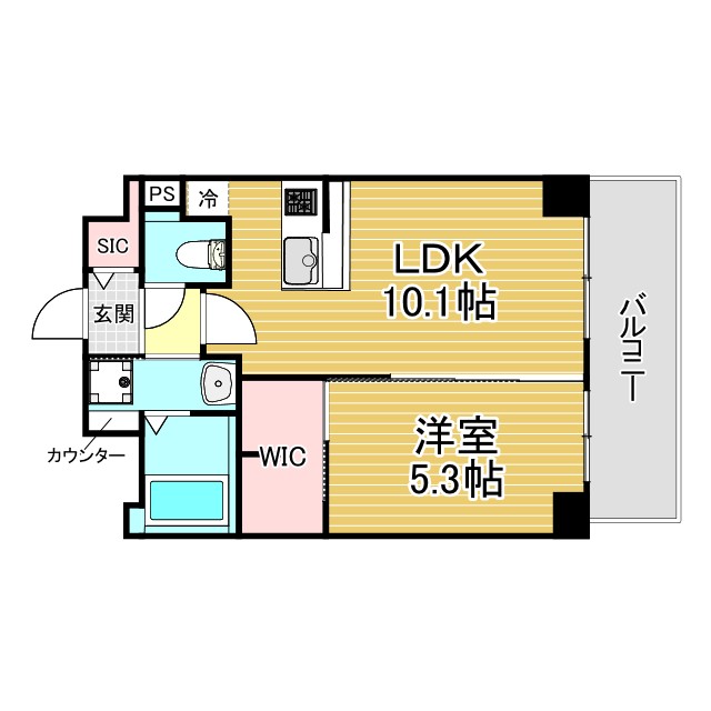ファーストフィオーレ東灘 505|神戸市東灘区青木(阪神本線青木駅)のマンション間取 ファーストフィオーレ東灘 505|神戸市東灘区青木(阪神本線青木駅)のマンション間取