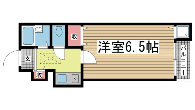 ハイム将軍通 102|神戸市灘区将軍通(JR東海道本線(近畿)六甲道駅)のアパート間取 ハイム将軍通 102|神戸市灘区将軍通(JR東海道本線(近畿)六甲道駅)のアパート間取