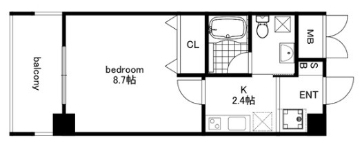 リッツコート六甲 302|神戸市灘区琵琶町(JR東海道本線(近畿)六甲道駅)のマンション間取 リッツコート六甲 302|神戸市灘区琵琶町(JR東海道本線(近畿)六甲道駅)のマンション間取