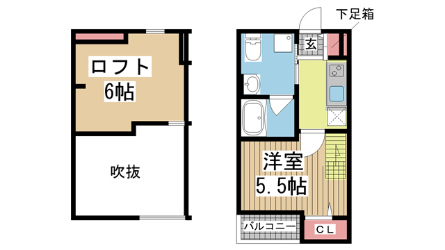 Maison De Istiklal 103|神戸市長田区真野町(JR山陽本線新長田駅)のアパート間取 Maison De Istiklal 103|神戸市長田区真野町(JR山陽本線新長田駅)のアパート間取