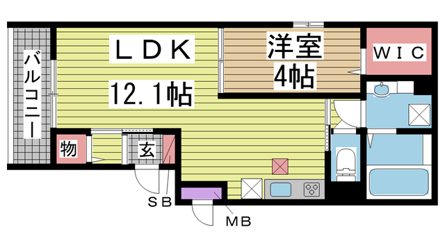 ディアコート住吉本町 201|神戸市東灘区住吉本町(JR東海道本線(近畿)住吉駅)のアパート間取 ディアコート住吉本町 201|神戸市東灘区住吉本町(JR東海道本線(近畿)住吉駅)のアパート間取