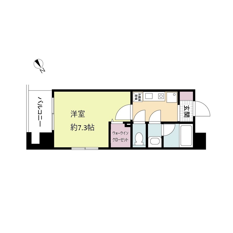 神戸市中央区元町通の賃貸物件間取画像