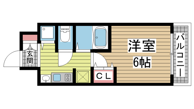 プレサンス神戸裁判所前デリシア 606|神戸市中央区橘通(JR東海道本線(近畿)神戸駅)のマンション間取 プレサンス神戸裁判所前デリシア 606|神戸市中央区橘通(JR東海道本線(近畿)神戸駅)のマンション間取