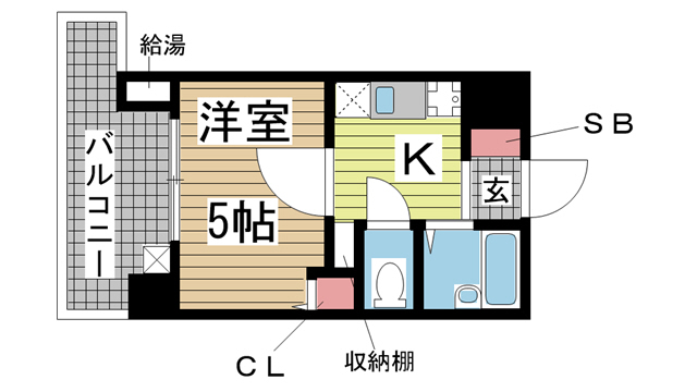 コーニッシュ王子公園 301|神戸市灘区水道筋(JR東海道本線(近畿)摩耶駅)のマンション間取 コーニッシュ王子公園 301|神戸市灘区水道筋(JR東海道本線(近畿)摩耶駅)のマンション間取