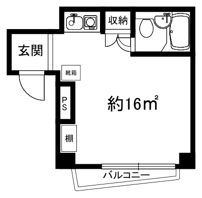 ジュネス六甲道 401|神戸市灘区深田町(JR東海道本線(近畿)六甲道駅)のマンション間取 ジュネス六甲道 401|神戸市灘区深田町(JR東海道本線(近畿)六甲道駅)のマンション間取