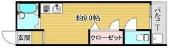 ハイツ篠原 103|神戸市灘区篠原北町(阪急神戸線六甲駅)のアパート間取 ハイツ篠原 103|神戸市灘区篠原北町(阪急神戸線六甲駅)のアパート間取