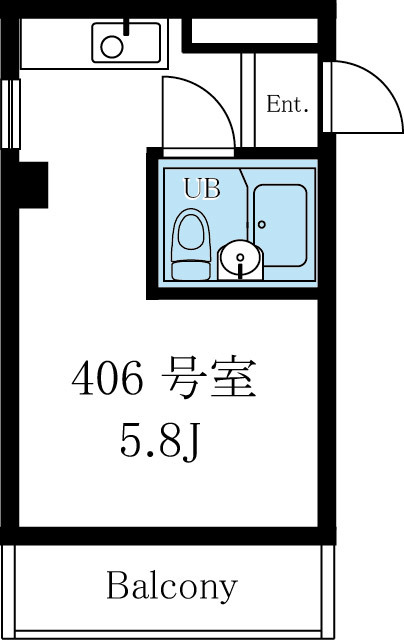 永手コスモハイツ 406|神戸市灘区永手町(JR東海道本線(近畿)六甲道駅)のマンション間取 永手コスモハイツ 406|神戸市灘区永手町(JR東海道本線(近畿)六甲道駅)のマンション間取