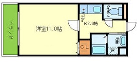 ベルシオン岡本 202|神戸市東灘区本山北町(JR東海道本線(近畿)甲南山手駅)のアパート間取 ベルシオン岡本 202|神戸市東灘区本山北町(JR東海道本線(近畿)甲南山手駅)のアパート間取