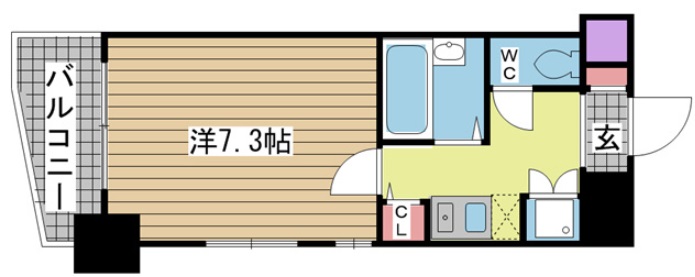 ランドマークシティ神戸西元町 904|神戸市中央区元町通(JR東海道本線(近畿)神戸駅)のマンション間取 ランドマークシティ神戸西元町 904|神戸市中央区元町通(JR東海道本線(近畿)神戸駅)のマンション間取