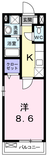 エムワン舞子 203|神戸市垂水区西舞子(山陽電鉄線西舞子駅)のアパート間取 エムワン舞子 203|神戸市垂水区西舞子(山陽電鉄線西舞子駅)のアパート間取