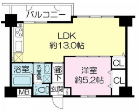 Duke御影 514|神戸市東灘区御影郡家(阪急神戸線御影駅)のマンション間取 Duke御影 514|神戸市東灘区御影郡家(阪急神戸線御影駅)のマンション間取