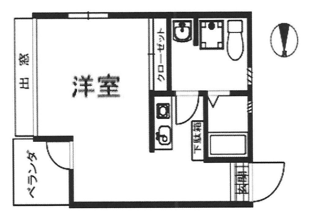 ワコーレ城内 101|神戸市灘区城内通(JR東海道本線(近畿)灘駅)のアパート間取 ワコーレ城内 101|神戸市灘区城内通(JR東海道本線(近畿)灘駅)のアパート間取