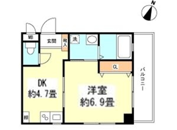 セレブコートⅡ 102|神戸市灘区岩屋北町(JR東海道本線(近畿)灘駅)のマンション間取 セレブコートⅡ 102|神戸市灘区岩屋北町(JR東海道本線(近畿)灘駅)のマンション間取