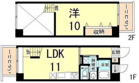 HKマンション 804|神戸市長田区水笠通(JR山陽本線新長田駅)のマンション間取 HKマンション 804|神戸市長田区水笠通(JR山陽本線新長田駅)のマンション間取