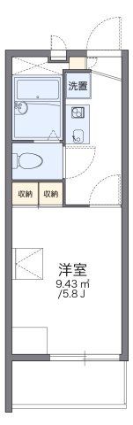レオパレスオーキッド 201|神戸市東灘区住吉南町(阪神本線住吉駅)のマンション間取 レオパレスオーキッド 201|神戸市東灘区住吉南町(阪神本線住吉駅)のマンション間取