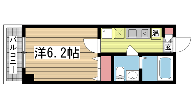 ソルジェンテ御影 505|神戸市東灘区御影中町(JR東海道本線(近畿)住吉駅)のマンション間取 ソルジェンテ御影 505|神戸市東灘区御影中町(JR東海道本線(近畿)住吉駅)のマンション間取