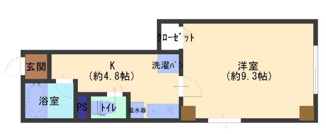シダヴィレッジ 601|神戸市中央区多聞通(JR東海道本線(近畿)神戸駅)のマンション間取 シダヴィレッジ 601|神戸市中央区多聞通(JR東海道本線(近畿)神戸駅)のマンション間取