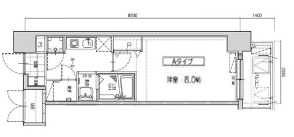 ステーションコート ノース 201|神戸市須磨区大池町(JR山陽本線鷹取駅)のマンション間取 ステーションコート ノース 201|神戸市須磨区大池町(JR山陽本線鷹取駅)のマンション間取