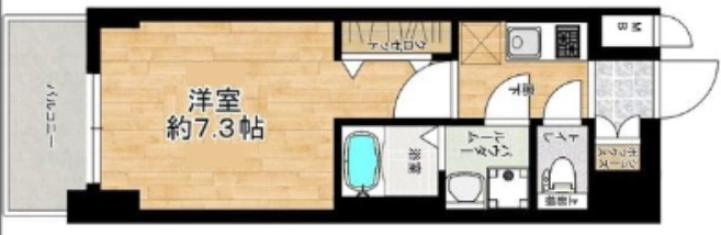 レジュールアッシュ神戸グランフィール 609|神戸市長田区大橋町(JR山陽本線新長田駅)のマンション間取 レジュールアッシュ神戸グランフィール 609|神戸市長田区大橋町(JR山陽本線新長田駅)のマンション間取