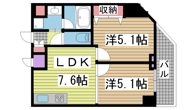 ロイヤルヒル神戸三ノ宮Ⅱ 1002|神戸市中央区加納町(JR東海道本線(近畿)三ノ宮駅)のマンション間取 ロイヤルヒル神戸三ノ宮Ⅱ 1002|神戸市中央区加納町(JR東海道本線(近畿)三ノ宮駅)のマンション間取
