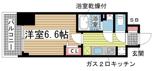 プレサンス ハーバーランド アンド・シー 1003|神戸市兵庫区西出町(JR東海道本線(近畿)神戸駅)のマンション間取 プレサンス ハーバーランド アンド・シー 1003|神戸市兵庫区西出町(JR東海道本線(近畿)神戸駅)のマンション間取