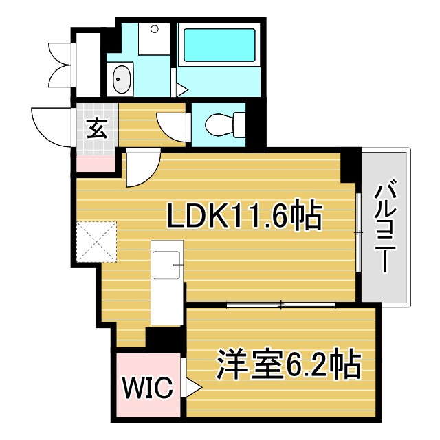 神戸市灘区新在家南町の賃貸物件間取画像
