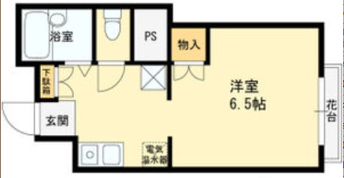 六甲ガーデンホームズ 313|神戸市灘区篠原台(阪急神戸線六甲駅)のマンション間取 六甲ガーデンホームズ 313|神戸市灘区篠原台(阪急神戸線六甲駅)のマンション間取