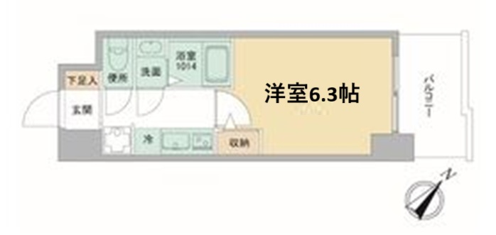セレニテ神戸西エクラ 706|神戸市兵庫区中道通(神戸高速線新開地駅)のマンション間取 セレニテ神戸西エクラ 706|神戸市兵庫区中道通(神戸高速線新開地駅)のマンション間取