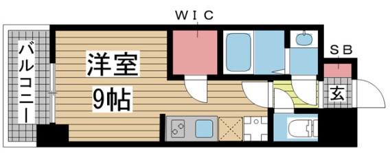 神戸市中央区花隈町の賃貸物件間取画像