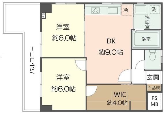 メトロハイツ花隈 402|神戸市中央区花隈町(JR東海道本線(近畿)元町駅)のマンション間取 メトロハイツ花隈 402|神戸市中央区花隈町(JR東海道本線(近畿)元町駅)のマンション間取