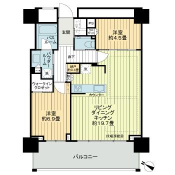 ベイシティタワーズ神戸WEST 703|神戸市中央区新港町(JR東海道本線(近畿)三ノ宮駅)のマンション間取 ベイシティタワーズ神戸WEST 703|神戸市中央区新港町(JR東海道本線(近畿)三ノ宮駅)のマンション間取