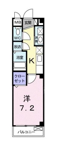 エル大田 104|神戸市須磨区大田町(JR山陽本線鷹取駅)のアパート間取 エル大田 104|神戸市須磨区大田町(JR山陽本線鷹取駅)のアパート間取