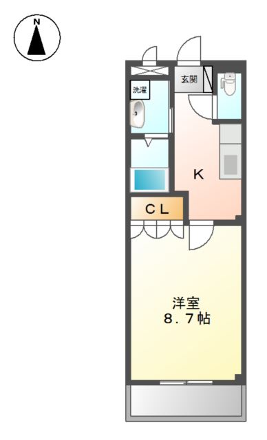 神戸市北区有野中町の賃貸物件外観写真