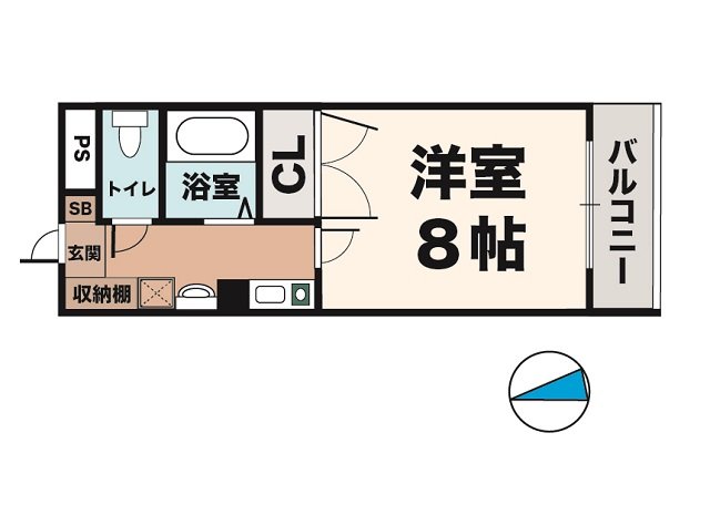 神戸市西区今寺の賃貸物件間取画像