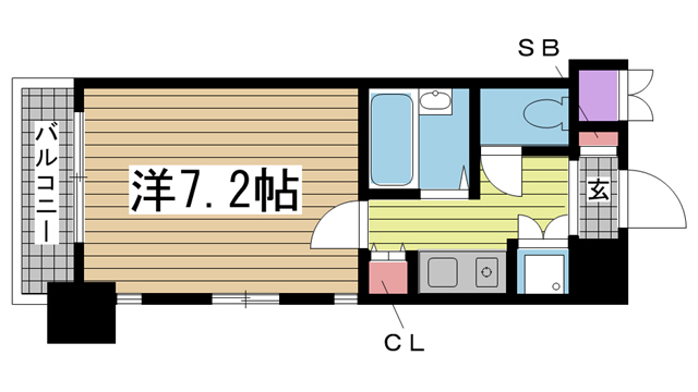 ランドマークシティ神戸西元町 304|神戸市中央区元町通(JR東海道本線(近畿)神戸駅)のマンション間取 ランドマークシティ神戸西元町 304|神戸市中央区元町通(JR東海道本線(近畿)神戸駅)のマンション間取